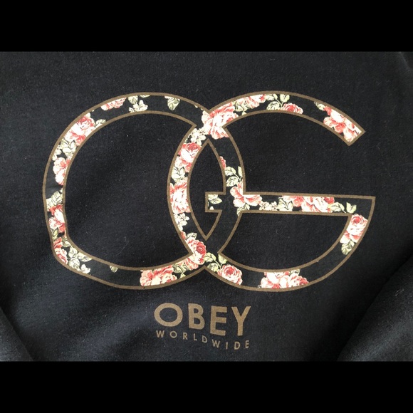 Obey cropped crewneck - Picture 5 of 6